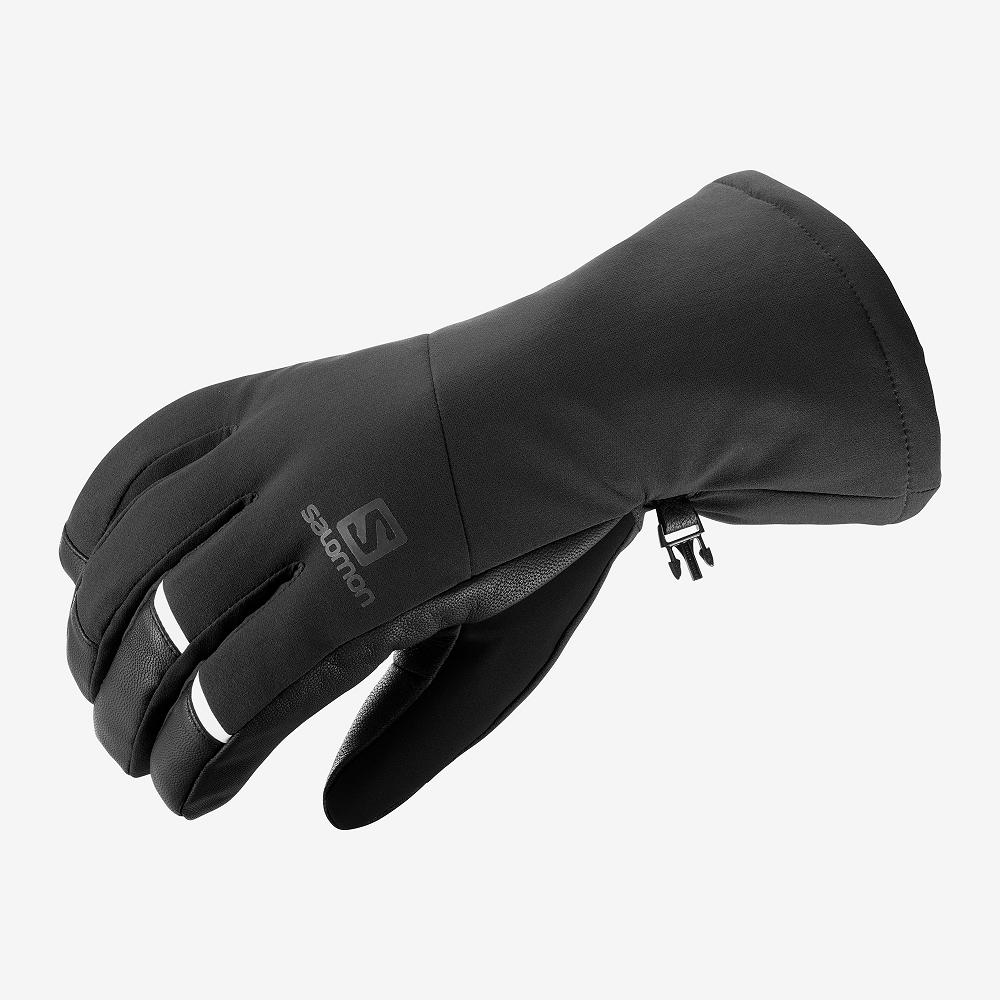 SALOMON PROPELLER LONG M Philippines - Men's Gloves - Black | 658914-XQM